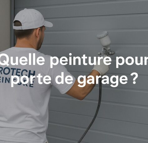 Quelle peinture pour porte de garage